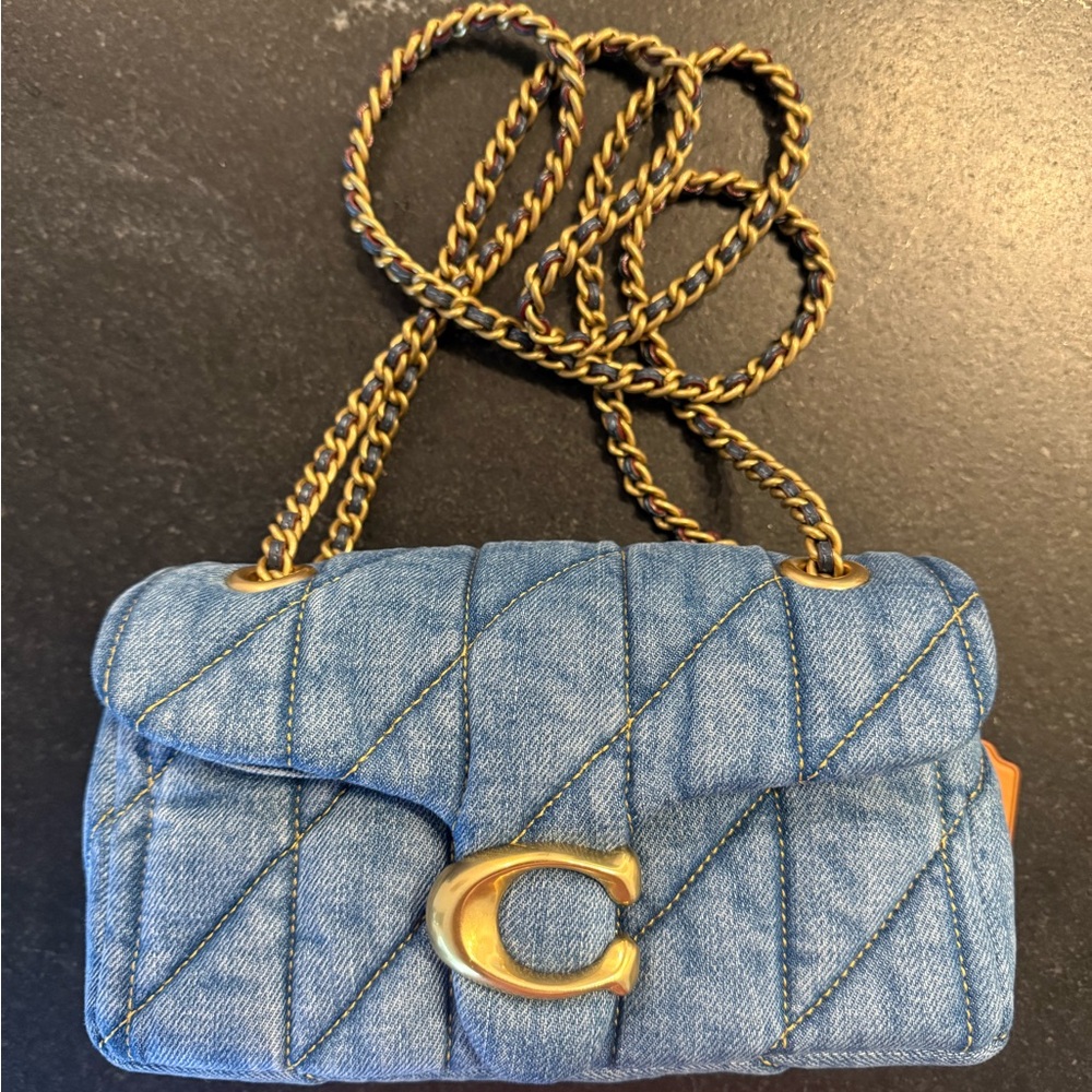 Tabby Shoulder Bag 20 Denim